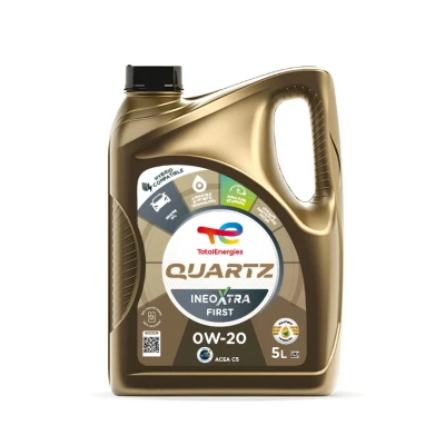 Billede af Total Quartz Ineo Xtra First 0W 20 5l Motorolie 214314 PEUGEOT: 3008 II SUV, MAZDA: 3 Hatchback, CITROËN: C3 III