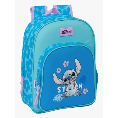 Billede af Lilo &amp; Stitch Skoletaske Hawaii Blå 26 x 34 11 cm