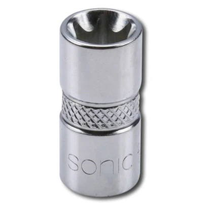 Billede af SONIC 21610 Skraldenøgleindsats (Hexagon) 1/4 indre torx DIN 3120 E10 Krom vanadium stål