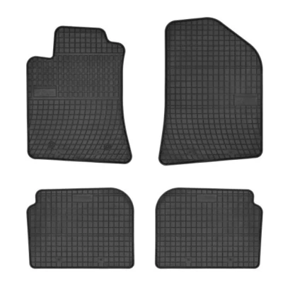 Billede af FROGUM 0800 Gulvmåttesæt Gummi foran og bagved 4 sort Skrædderlavet TOYOTA: Avensis II Sedan, Station Wagon, Hatchback