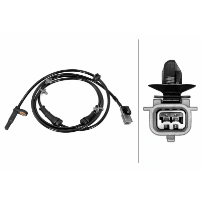 Billede af HELLA 6PU 358 219 061 ABS Sensor med klemme Hall princip 2 500