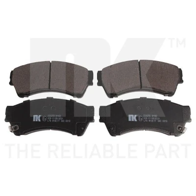 Billede af NK 223255 Bremseklodser med akustisk advarsel for slid anti knirke plade uden tilbehør MAZDA: 6 Stationcar, Sedan, Hatchback