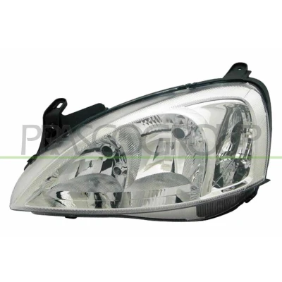 Billede af PRASCO OP0304933 Forlygter højre H7/H7 med indstillingsmotor for LWR OPEL: Corsa C Hatchback