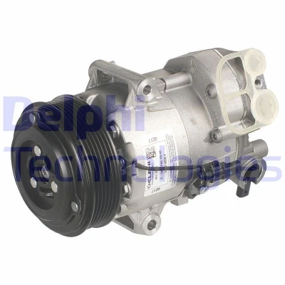 Billede af DELPHI TSP0155987 Kompressor 6CVC13 PAG 46 med kompressorolie OPEL: Zafira C Tourer, Astra J Sports Hatchback