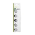 Billede af Lithium knapcellebatteri CR2032 3.00 V / 5004LC Antal batterier: 5 stk. Blister Sølv