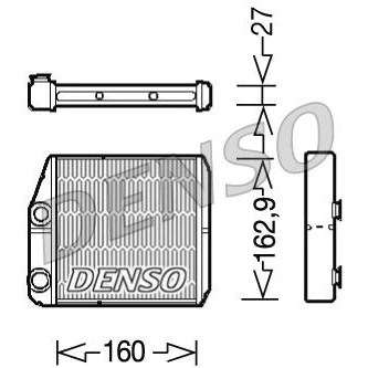 Billede af DENSO DRR09035 Varmeveksler