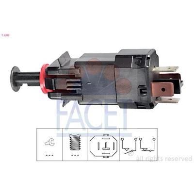 Billede af FACET 7.1205 Bremselyskontakt mekanisk Made in Italy OE Equivalent OPEL: Meriva A, SUZUKI: IGNIS 2