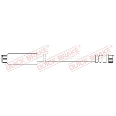 Billede af QUICK BRAKE 22.322 Bremseslange 368 M10x1