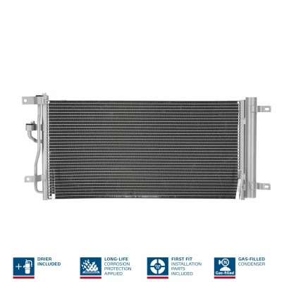Billede af NISSENS 940569 Kondensator med tørrer Aluminium 674 R 134a CHEVROLET: Captiva