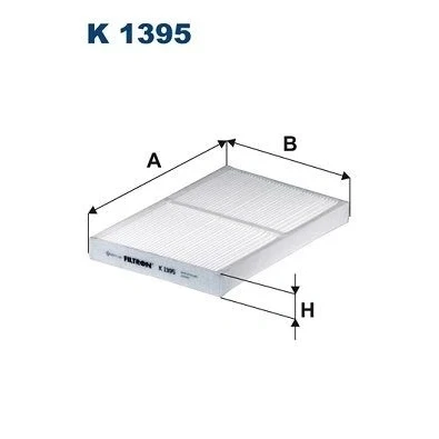 Billede af FILTRON K 1395 Kabinefilter Partikelfilter 302 202 31