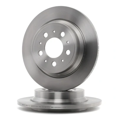 Billede af DELPHI BG3515 Bremseskiver 288 12 5 fuldstændigt olieret ubehandlet uden hjullejer, ABS sensorring VOLVO: S60 I, V70 2, S80 I