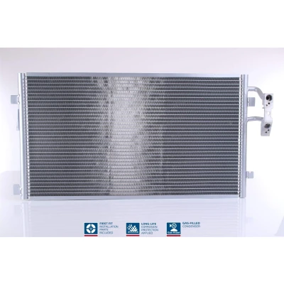 Billede af NISSENS 940457 Kondensator uden tørrer Aluminium 609 R 134a