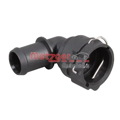 Billede af METZGER 4010383 Kølemiddelflange fra varmeapperatkøler til vandpumpe SKODA: Octavia 3 Combi, SEAT: Leon III ST, AUDI: A3 Sportback