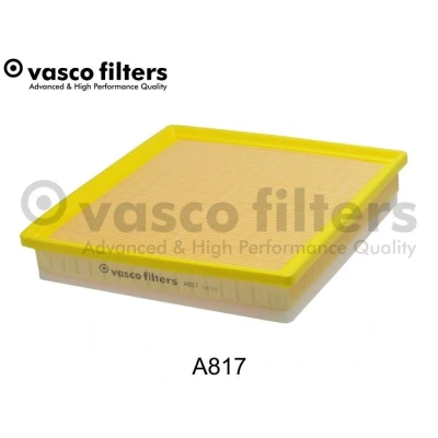 Billede af DAVID VASCO A817 Luftfilter 58 282 297 rektangulær Filterindsats med forfilter OPEL: Vivaro A Combi, Van, Ladvogn / Chassis