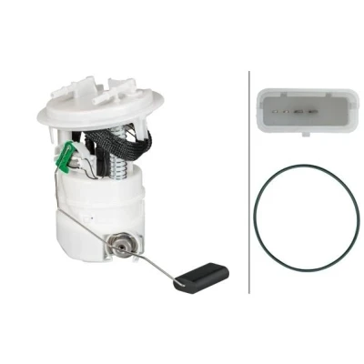 Billede af HELLA 8TF 358 146 541 Brændstof, føderdel med pakning, tankmåler trykregulator elektrisk CITROËN: C5 II Stationcar, I Stationcar