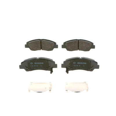 Billede af BOSCH 0 986 494 760 Bremseklodser Low Metallic med indbygget slid advarselskontakt HYUNDAI: i10 II Hatchback, I, Sedan