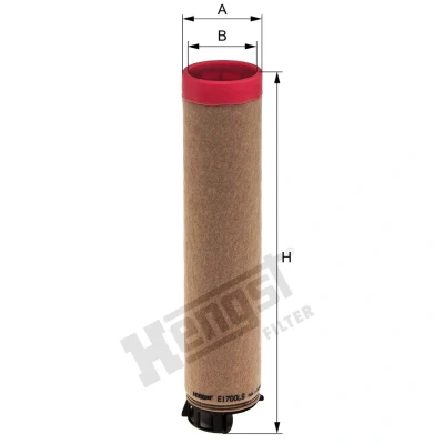 Billede af HENGST FILTER E1700LS Sekundært luftfilter 79mm