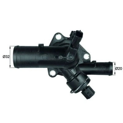 Billede af MAHLE ORIGINAL TM 39 108 Termostat med pakning RENAULT: TWINGO 2, CLIO 3