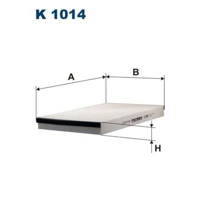 Billede af FILTRON K 1014 Kabinefilter Partikelfilter 302 199 31 OPEL: Astra H Caravan, G CC, Hatchback