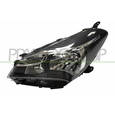 Billede af PRASCO TY3294814 Forlygter venstre H4 sort TOYOTA: Yaris III Hatchback (XP150) 1.2, 1.5, 1.3 2013