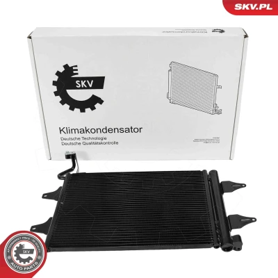 Billede af ESEN SKV 86SKV004 Kondensator med tørrer Aluminium 515mm SKODA: Fabia 2