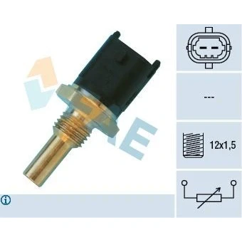 Billede af FAE 33680 Sensor, kølevæsketemp. OPEL: Zafira A, Meriva A