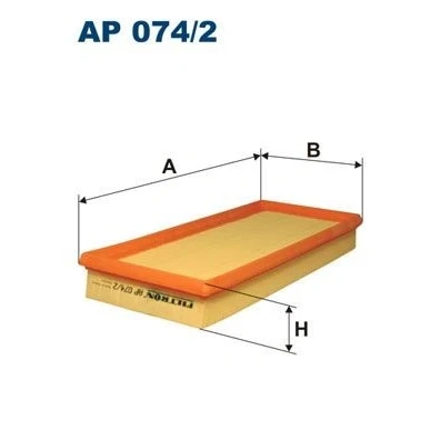 Billede af FILTRON AP 074/2 Luftfilter 42 148 320 Filterindsats FORD: MONDEO 1, 2