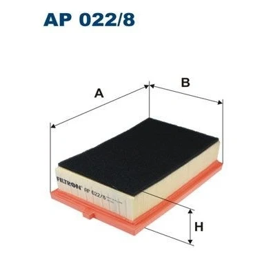 Billede af FILTRON AP 022/8 Luftfilter 45 142 231,5 Filterindsats FIAT: 500L