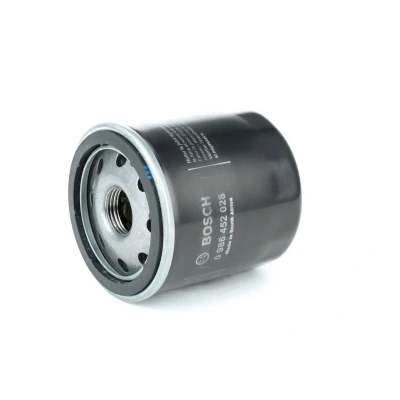 Billede af BOSCH 0 986 452 028 Oliefilter 3/4&quot; 16 UNF 2B med en returløbs stop ventil Påskruet filter TOYOTA: iQ, Celica IV Hatchback, Corolla XII Stationcar