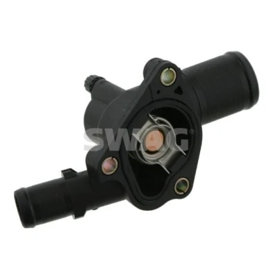 Billede af SWAG 60 92 4124 Termostat 89 med pakning plastik hus RENAULT: TWINGO 2, CLIO 3, PEUGEOT: 206 Hatchback