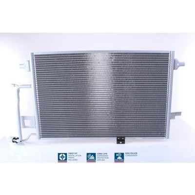 Billede af NISSENS 94430 Kondensator uden tørrer Aluminium 650 R 134a AUDI: A6 C5 Avant