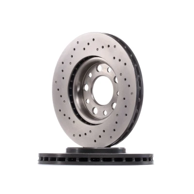 Billede af BREMBO XTRA LINE 09.A721.1X Bremseskiver 281 26 5 perforeret/indv. ventileret coatet højkarboniseret ALFA ROMEO: Giulietta Hatchback, FIAT: 500X