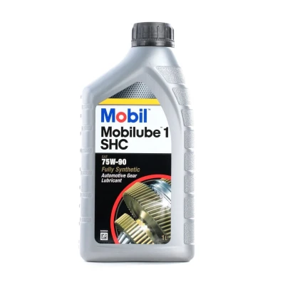 Billede af MOBIL SHC 142382 Gearolie 75W 90 Fuldsyntetisk olie 1 SUZUKI: SWIFT 3, 4, Alto VII, TOYOTA: Yaris II Hatchback, Corolla Verso