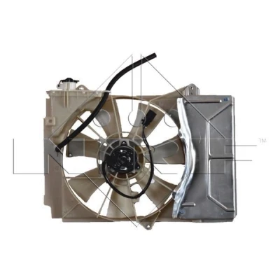 Billede af NRF 47055 Køleventilator 335 12 100 med kølerventilatorramme (karm) TOYOTA: Yaris I Hatchback