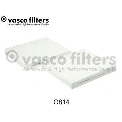 Billede af DAVID VASCO O814 Kabinefilter Partikelfilter 246mm 206mm 32mm BMW: 5 Touring, Sedan, 6 Gran Coupe