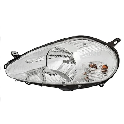 Billede af VALEO 043888 Forlygter venstre H4, W5W Halogen gennemsigtig med nærlys, fjernlys til højrekørsel ORIGINAL PART indstillingsmotor for LWR