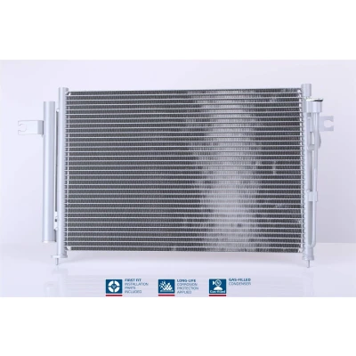 Billede af NISSENS 94647 Kondensator med tørrer Aluminium 535 R 134a HYUNDAI: Getz