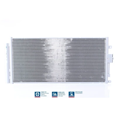 Billede af NISSENS 940291 Kondensator med tørrer Aluminium 665 R 134a