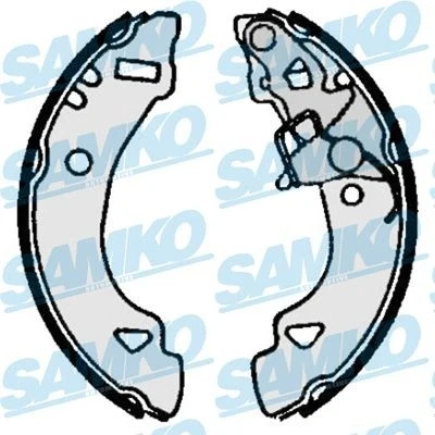 Billede af LPR 07060 Bremsebakker 185 31 FIAT: Panda I Hatchback, Uno Hatchback