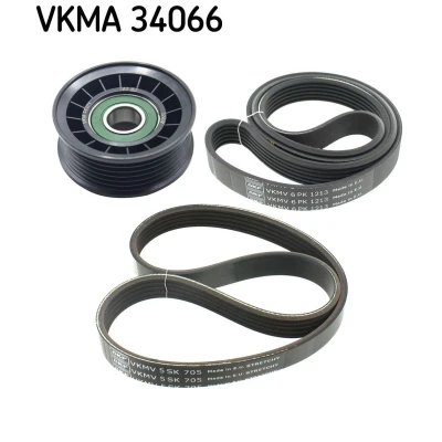 Billede af SKF VKMA 34066 Kileribberem FORD: Focus 2 Kombi, C Max,