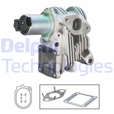 Billede af DELPHI EG10414 12B1 EGR Ventil med pakninger RENAULT: MEGANE 2 Kombi