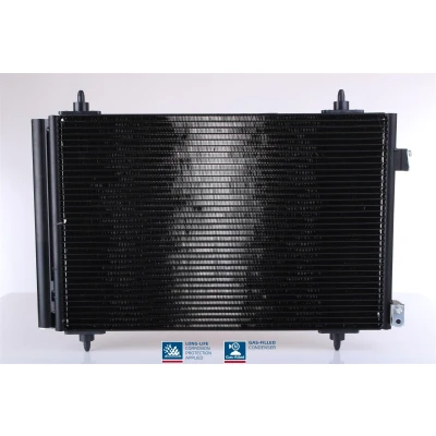 Billede af NISSENS 940438 Kondensator med tørrer Aluminium 528 R 134a PEUGEOT: 307 SW, Stationcar, Hatchback