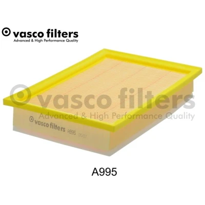 Billede af DAVID VASCO A995 Luftfilter 59 211 306 rektangulær Filterindsats med forfilter VOLKSWAGEN: Sharan I, FORD: Galaxy Mk1 MPV, SEAT: Alhambra I