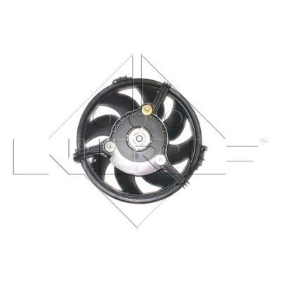 Billede af NRF 47207 Køleventilator 280 12 220 med kølerventilatorramme (karm) AUDI: A4 B5 Avant