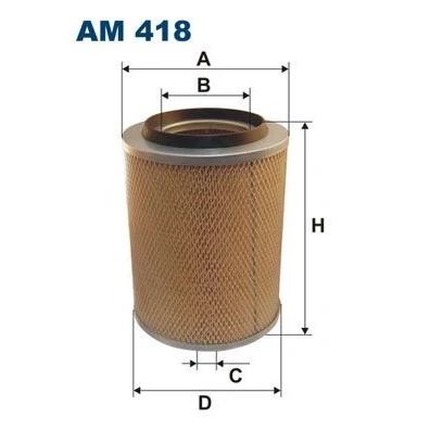 Billede af FILTRON AM 418 Luftfilter 256 198 Filterindsats MERCEDES BENZ: LK/LN2