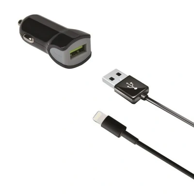 Billede af Celly Bærbar oplader CCUSBLIGHT Sort Powerbank