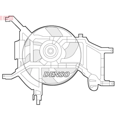Billede af DENSO DER37002 Køleventilator