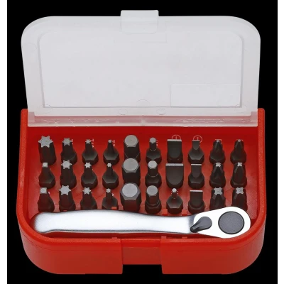Billede af SONIC 101002 Topsæt 10 indre torx Krom vanadium stål, Aluminium 1/4 Firkant