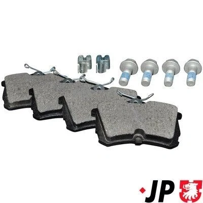 Billede af JP GROUP 3463700210 Bremseklodser bagaksel med akustisk advarsel for slid HONDA: Accord 7 Limousine, Tourer, 6 Limousine