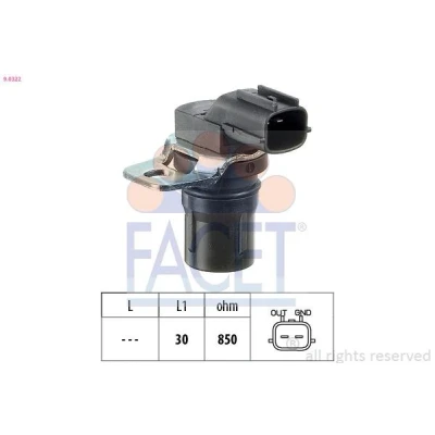 Billede af Omdrejningssensor, automat gear FACET 9.0322